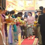 ทูลกระหม่อมหญิงฯ เสด็จทรงเป็นประธานในพิธีถวายเทียนพรรษา ณ วัดอินทรวิหาร พระอารามหลวง – ผอ.ฟ้า ทูลเกล้าฯ ถวายเงินตามพระราชอัธยาศัย 100,000 บาท