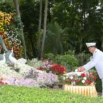 นนทบุรี-พิธีวางพวงมาลาและถวายราชสักการะ เนื่องในวันคล้ายวันสวรรคตสมเด็จพระศรีนครินทรารมราชชนนี
