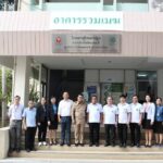 รัฐมนตรีช่วยว่าการกระทรวงสาธารณสุข ลงพื้นที่ให้กำลังใจเจ้าหน้าที่โรงพยาบาลนครปฐม