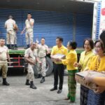 นนทบุรี -รวมพลังธารน้ำใจช่วยสู้ประสบภัยตามแนวชายแดนสู้รบไทย-กัมพูชาว