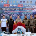 แถลงผลการระดมกวาดล้างยาเสพติด No Drugs No Dealers ได้ของกลางยาบ้ากว่า 1 แสนเม็ด ยึดทรัพย์กว่า 12 ล้านบาท