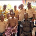 คณะไวยาวัจกรวัดบางพลีใหญ่กลางอุปสมบทหมู่เพื่อถวายเป็นพระราชกุศลสมเด็จพระนางเจ้าสิริกิติ์ พระบรมราชินีนาถ พระบรมราชชนนีพันปีหลวง