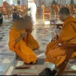 “มีให้เห็นไม่ขาด”ฝ่ายปกครองตำบลอุโลกร่วมกับสายตรวจตำบลจับพระเณร สำนักสงฆ์ชื่อดังศรีสวัสดิ์แจกซองเรี่ยไรเงินในพื้นที่ตำบลอุโลกสี่หมื่น ตรวจสารเสพติดเบื้องต้นพบฉีม่วง