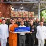 มูลนิธิพุทธภูมิธรรม ร่วมพลังบุญ กองพลที่ 1 รักษาพระองค์ ณ วัดราชสิทธาราม (วัดพลับ) … ส่งพลังบุญให้แผ่นดินไทยและชายแดนไทยกัมพูชา