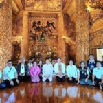 สว051ร่วมพิธีถวายผ้ากฐินสามัคคี วัดสันป่างิ้วงาม