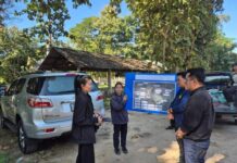 กรมทรัพยากรน้ำ โดยสำนักงานทรัพยากรน้ำที่ 1 ลงพื้นที่ตรวจราชการ “โครงการก่อสร้างระบบกระจายน้ำฯ สนับสนุนน้ำต้นทุนระบบประปาตำบลบุญนาคพัฒนา จ.ลำปาง” (กำชับติดป้ายสัญลักษณ์เพื่อแจ้งการเตือนภัย และการดูแลรักษาความสะอาด)