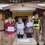 ตำรวจทางหลวงลำพูนรวบแรงงานต่างด้าวหลบหนีเข้าเมือง พร้อมผู้ขับพาหนี จับได้กลางทางหลวงหมายเลข 106