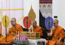 จังหวัดนนทบุรีประกอบพิธีบำเพ็ญกุศลปัณรสมวาร (15 วัน) เพื่ออุทิศถวายเป็นพระราชกุศล แด่สมเด็จพระนางเจ้าสิริกิติ์ พระบรมราชินีนาถ พระบรมราชชนนีพันปีหลวง