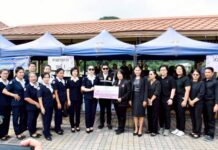 วันรวมน้ำใจให้กาชาด” คึกคัก! ผู้ว่าฯกาญจนบุรี–นายกเหล่ากาชาดจังหวัด นำรับสิ่งของบริจาค เตรียมออกร้านงานสะพานข้ามแม่น้ำแคว ช่วยผู้ด้อยโอกาสทั่วจังหวัด