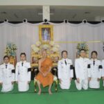 จังหวัดนนทบุรีประกอบพิธีบำเพ็ญกุศลสวดพระอภิธรรม อุทิศถวายพระราชกุศล แด่สมเด็จพระนางเจ้าสิริกิติ์ พระบรมราชินีนาถ พระบรมราชชนนีพันปีหลวงฃ