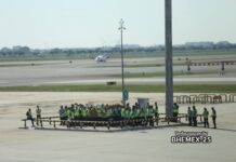 สมุทรปราการ ท่าอากาศยานสุวรรณภูมิจัดฝึกซ้อมแผนเผชิญเหตุของระบบสายพานลำเลียงกระเป๋าสัมภาระ