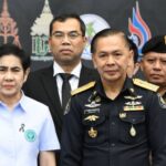พิธีปล่อยขบวนขนย้ายยาเสพติดของกลางนำไปเผาทำลาย