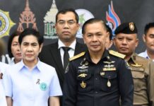 พิธีปล่อยขบวนขนย้ายยาเสพติดของกลางนำไปเผาทำลาย