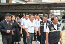 ลงพื้นที่ร่วมให้กำลังใจทีม อสม. ตำบลคลองโยง