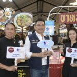 นนทบุรี-ผนึกกำลังภาคเอกชน จัด “ตลาดนัดคนละครึ่งพลัส”