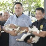 ร่วมพิธีเปิดโครงการเร่งรัดผ่าตัดทำหมันสุนัขและแมว เพื่อควบคุมป้องกันโรคพิษสุนัขบ้าในพื้นที่เสี่ยง จังหวัดนนทบุรี ปีงบประมาณ พ.ศ. 2569