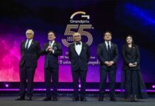 บมจ.กรังด์ปรีซ์ อินเตอร์เนชั่นแนล ฉลองครบรอบ 55 ปี แห่งพลังที่ไม่มีวันหยุดยั้ง