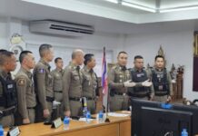 นครปฐม ผู้การนครปฐมแถลงจับ“ดำ ท่าตูม”พ่อค้ายาบ้า ซิ่งชนตร.แหกด่าน