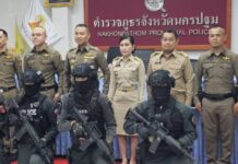 นครปฐม นครปฐมแถลง“อรุณรักษ์ พิทักษ์นครปฐม” กวาดแว้น ปืน ยาบ้า บัญชีม้า