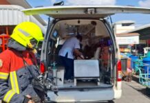 ถังเก็บเศษอาหารระเบิดหลังตลาดสดย่านทุ่งครุ คนงานเจ็บสาหัส วันที่ 24 ธันวาคม 2568 เวลา 11.00 น.