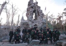 เปิดภาพ “เสธ.ปู-แม่ทัพเติ่ง” ขึ้นเหยียบพื้นที่เนิน 350 ปราสาทตาควาย ยันคือพื้นที่อธิปไตยไทยอย่างสมบูรณ์ แผ่นดินที่เรายืน จะเป็นของลูกหลานเราตราบชั่วกัลปาวสาน”