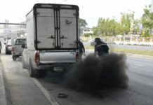 นนทบุรี-เปิดกิจกรรม Kick-Off โครงการ “รัฐเข้มตรวจจับ ปรับจริง ห้ามใช้รถควันดำ” เดินหน้าลดมลพิษทางอากาศ