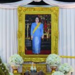 นนทบุรี-พิธีบำเพ็ญกุศล 100 วัน (สตมวาร) อุทิศแด่สมเด็จพระนางเจ้าสิริกิติ์ พระบรมราชินีนาถ