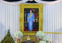 นนทบุรี-พิธีบำเพ็ญกุศล 100 วัน (สตมวาร) อุทิศแด่สมเด็จพระนางเจ้าสิริกิติ์ พระบรมราชินีนาถ