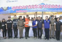 นนทบุรี-ลงพื้นที่ตรวจเยี่ยมจุดตรวจช่วงเทศกาลปีใหม่ พ.ศ. 2569 และจุดเสี่ยงน้ำท่วมขัง ทั้ง 6 อำเภอ