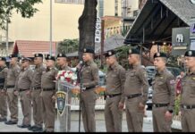 เชียงใหม่-พล.ต.ท. กฤตธาพล ยี่สาคร ผบช.ภ.5 ตรวจเยี่ยมมาตรการรักษาความปลอดภัยการจัดงานส่งท้ายปีเก่าต้อนรับปีใหม่ 2569