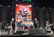 บ้านไร่มนศิริพัชร์จัดคอนเสิร์ต 9 วันเต็ม มอบรายได้เกือบล้านบาทหนุนงานตำรวจเมืองกาญจน์