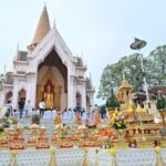 นครปฐม-พิธีบวงสรวง และปิดทองปฐมฤกษ์ องค์หลวงพ่อพระร่วงโรจนฤทธิ์องค์จริง เนื่องในโอกาสประดิษฐานครบ 111 ปี