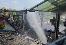 ระทึกไฟไหม้บ้านชุมชนคับแคบ ซอยราษฎร์บูรณะ 16 โชคดีไร้คนเจ็บ