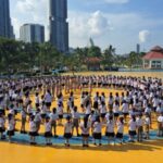 ลูกเสือ รร.ทม.บ้านศรีมหาราชา เรียนรู้นอกห้องเรียนเข้าฐานฝึกทักษะร่างกายด้านต่าง ๆ 17 ฐาน