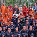 อัญเชิญพระพุทธรูปประดิษฐาน ณ ฐานปฏิบัติการแนวหน้า พร้อมทำพิธีฝังวัตถุมงคล เพื่อเป็นขวัญกำลังใจให้กำลังพล”