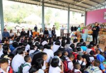 การนครปฐม ! พร้อมคณะ จัดกิจกรรมวันวาเลนไทน์ ทำโครงการ “ ธารน้ำใจ พิทักษ์ รักษ์ ประชา ”