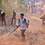 ตรวจเยี่ยมแจกของ ที่ อำเภอทองผาภูมิ จังหวัดกาญจนบุรี