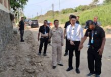 นายกเบียร์” นำทีมติดตามงานยกระดับถนนเลียบทางรถไฟ แก้จุดลุ่มต่ำเขาตาโล มั่นใจปัญหาน้ำท่วมดีขึ้นแน่นอน