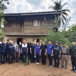 มอบถุงยังชีพให้แก่ผู้ป่วยติดเตียง.