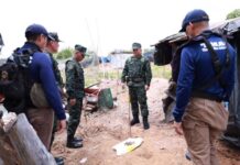 แม่ทัพภาคที่ 2 ลงพื้นที่ช่องระยี อำเภอกาบเชิง จังหวัดสุรินทร์ หลังเกิดเหตุ กำลังพลของหน่วยเหยียบกับระเบิด เมื่อวันที่ 27 กุมภาพันธ์ 2569″