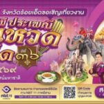 ร่วมงานประเพณีบุญผะเหวดร้อยเอ๊ด 6-8 มีนาคม