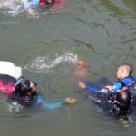 นครปฐม-เรือเครื่องอีป๊าบชนกันคนขับตกน้ำดับ เวลา 11.40 น.วันที่ 18 มีนาคม 2569 มูลนิธิกู้ภัย