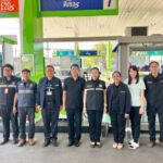 รองผู้ว่าราชการจังหวัดกาญจนบุรี ลงพื้นที่สถานีบริการน้ำมันเชื้อเพลิงในพื้นที่ เพื่อตรวจติดตามสถานการณ์การจำหน่ายน้ำมันเชื้อเพลิงที่เกิดจากความขัดแย้งในภูมิภาคตะวันออกกลาง