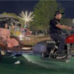 ผู้ว่าโชว์ทำแกงขี้เหล็กปลาย่างงานมะม่วงอาหารของดีบางคล้าพร้อมสีสันขบวนแห่รถสามล้อโบราณ