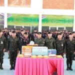 แม่ทัพภาคที่ 2 ตรวจเยี่ยมหน่วยเฉพาะกิจกรมทหารพรานที่ 22 จังหวัด ปัตตานี มอบสิ่งของบำรุงขวัญแก่กำลังพล