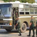 ร.29 ขานรับนโยบาย ทบ. จัดรถบัส รับ – ส่ง กำลังพลไปทำงาน ตามมาตรการประหยัดเชื้อเพลิงห้วงวิกฤติพลังงานจากสถานการณ์ตะวันออกกลาง