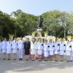 นนทบุรี-จัดพิธีวันที่ระลึกพระบาทสมเด็จพระนั่งเกล้าเจ้าอยู่หัว พระมหาเจษฎาราชเจ้า 31 มีนาคม