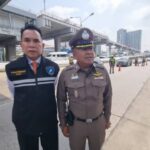 เริ่มวันแรก สภ.รัตนาธิเบศร์ ตรวจจับปรับจริง 10 ข้อบังคับการจราจร