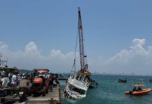 กรมเจ้าท่า ลงพื้นที่ตรวจเรือท่องเที่ยวชนท่าเกาะล้าน เร่งกู้ด่วนให้ท่าเรือได้ใช้งานได้ตามปรกติ เมื่อเวลา 11.30 น. วันที่ 16 เมษายน 2569 ที่ท่า