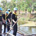 รองผู้ว่าราชการจังหวัดฉะเชิงเทรา ประธานในพิธีเปิดกิจกรรมจิตอาสาพัฒนาบำเพ็ญ